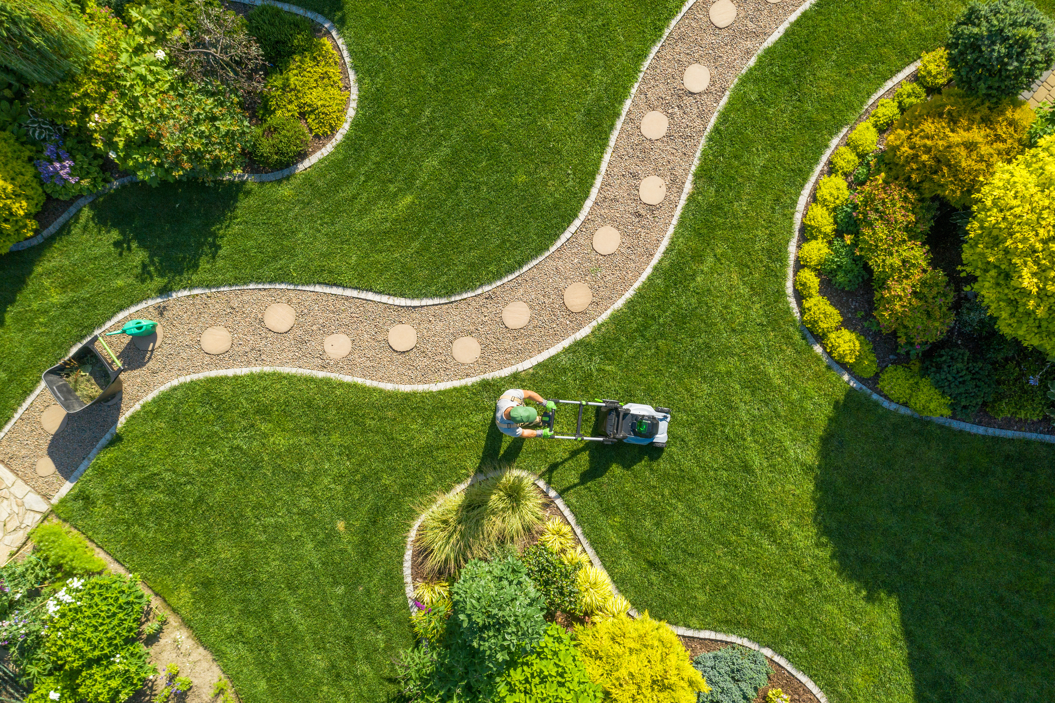 Gartenneuanlage